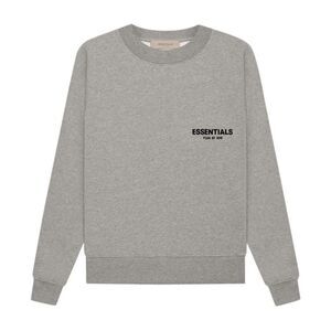 Fear Of God ESSENTIALS Crewneck Sweatshirt Core Heather Men's Size XL
